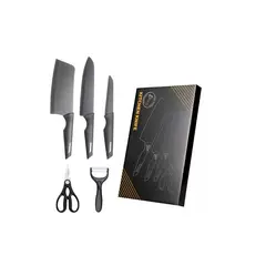 GENERICO - Set Cuchillos Premium Profesional5 Udsjuego Caja Cuchillos
