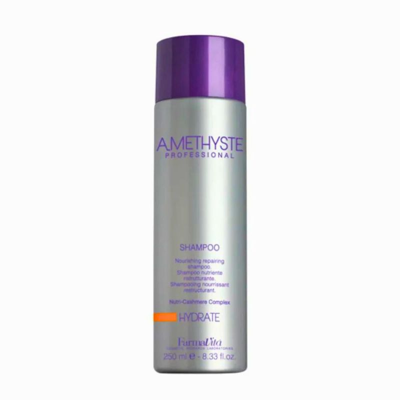 FARMAVITA - Shampoo Hydrate Amethyste  Farmavita 250ml Nutre Cabello Seco