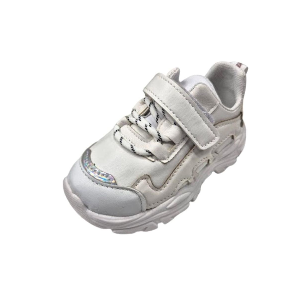 VINNYS OUTLET - Zapatilla Urbana Niña Blanco Velcro