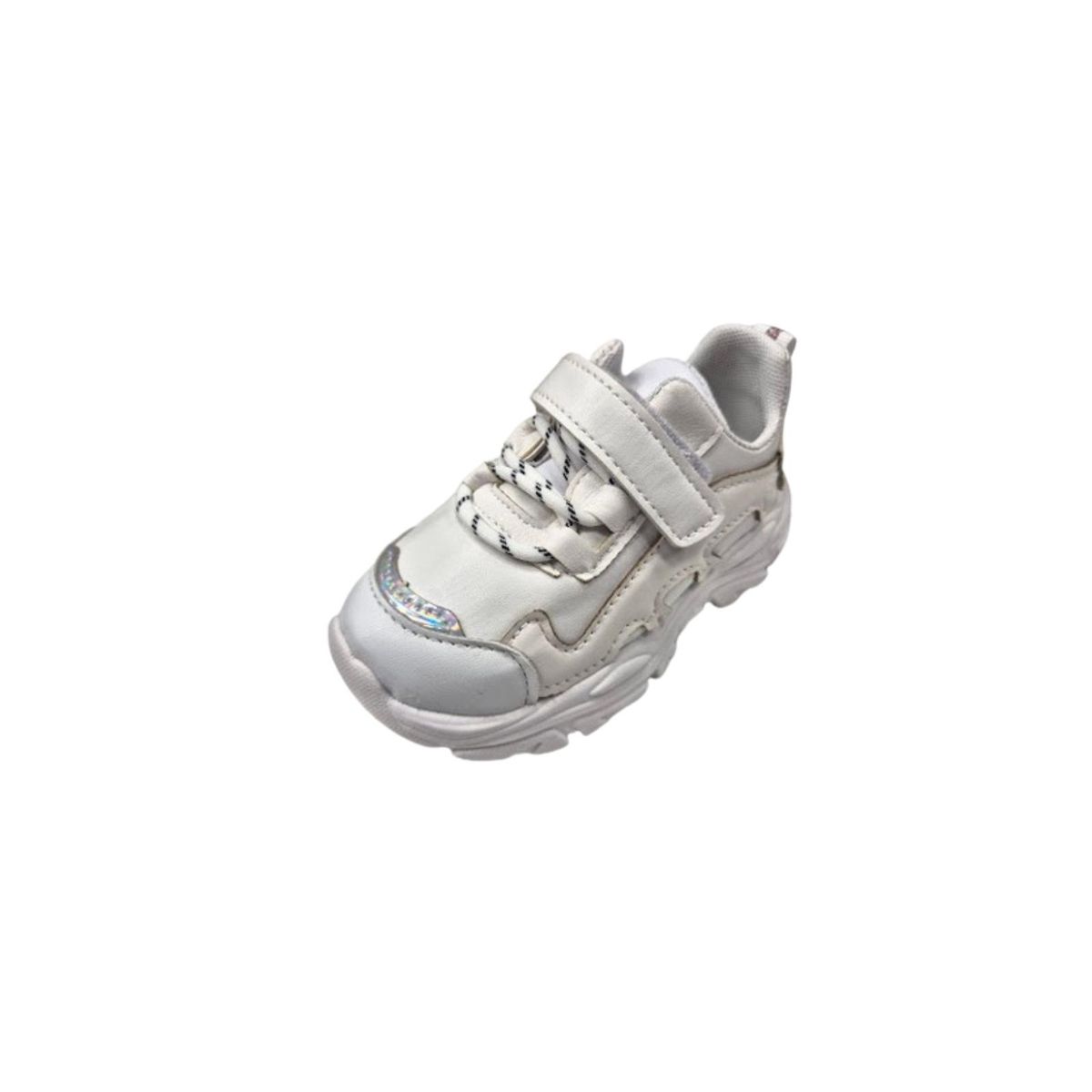 VINNYS OUTLET - Zapatilla Urbana Niña Blanco Velcro