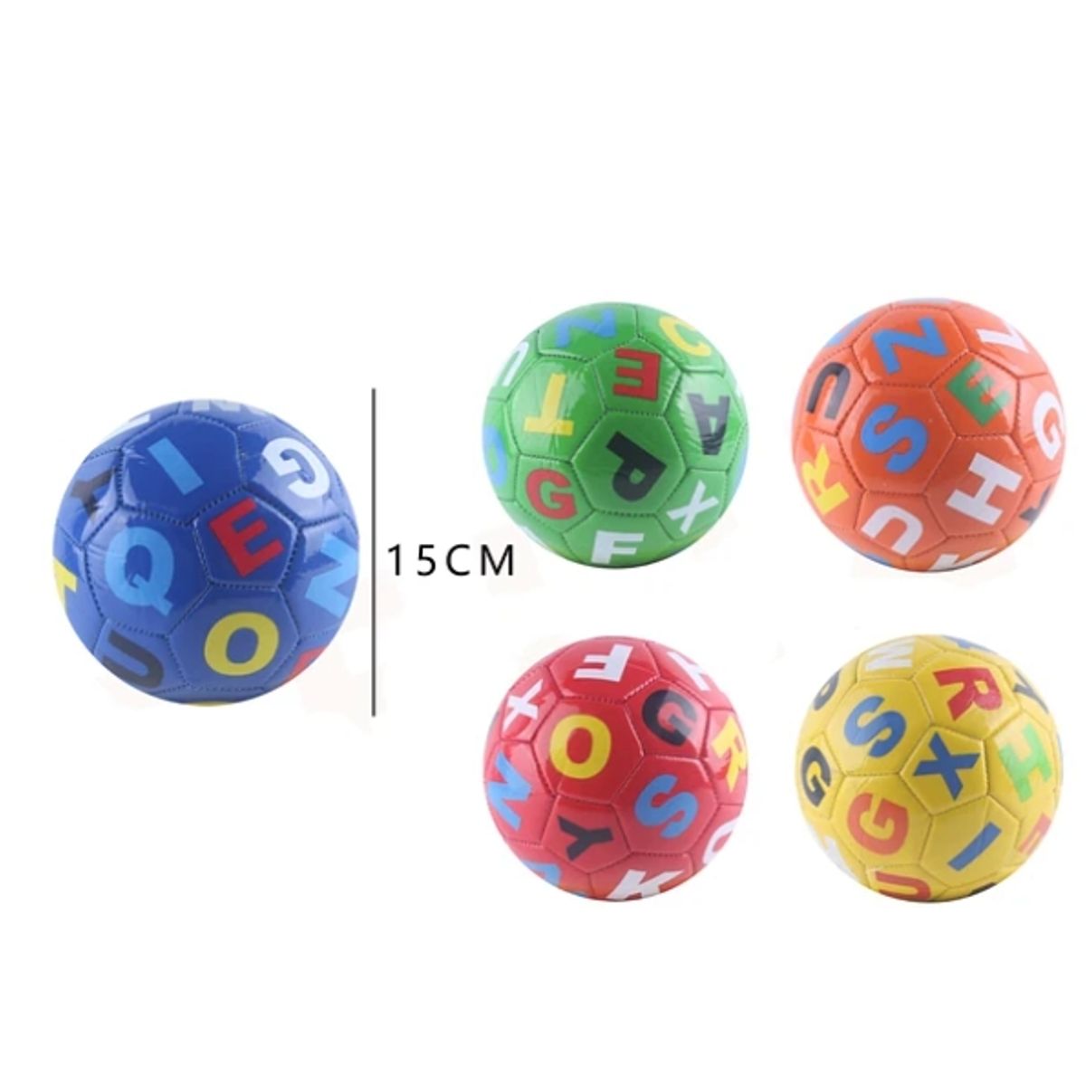 GENERICO - Pelota Futbol Americano Diseño Letra 15Cm