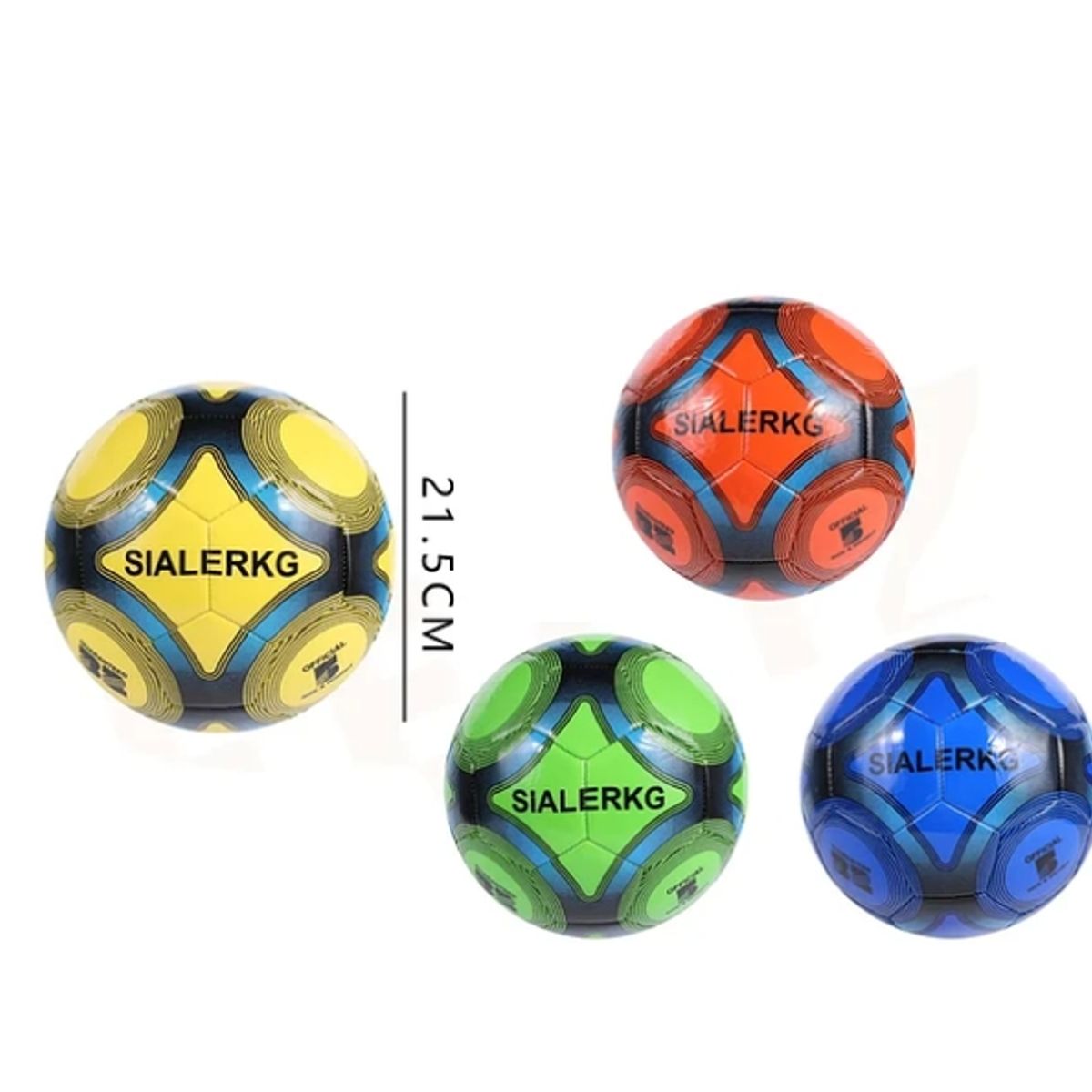 GENERICO - Pelota Fútbol 21.5 Cm Colores Surtidos