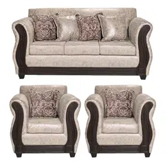 ADONIS LEUDH - Living 3+1+1 Caburgua Envejecido Beige