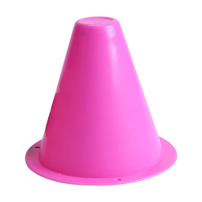 GENERICO - Cono entrenamiento 8 cm Pack 12 unidades Rosa