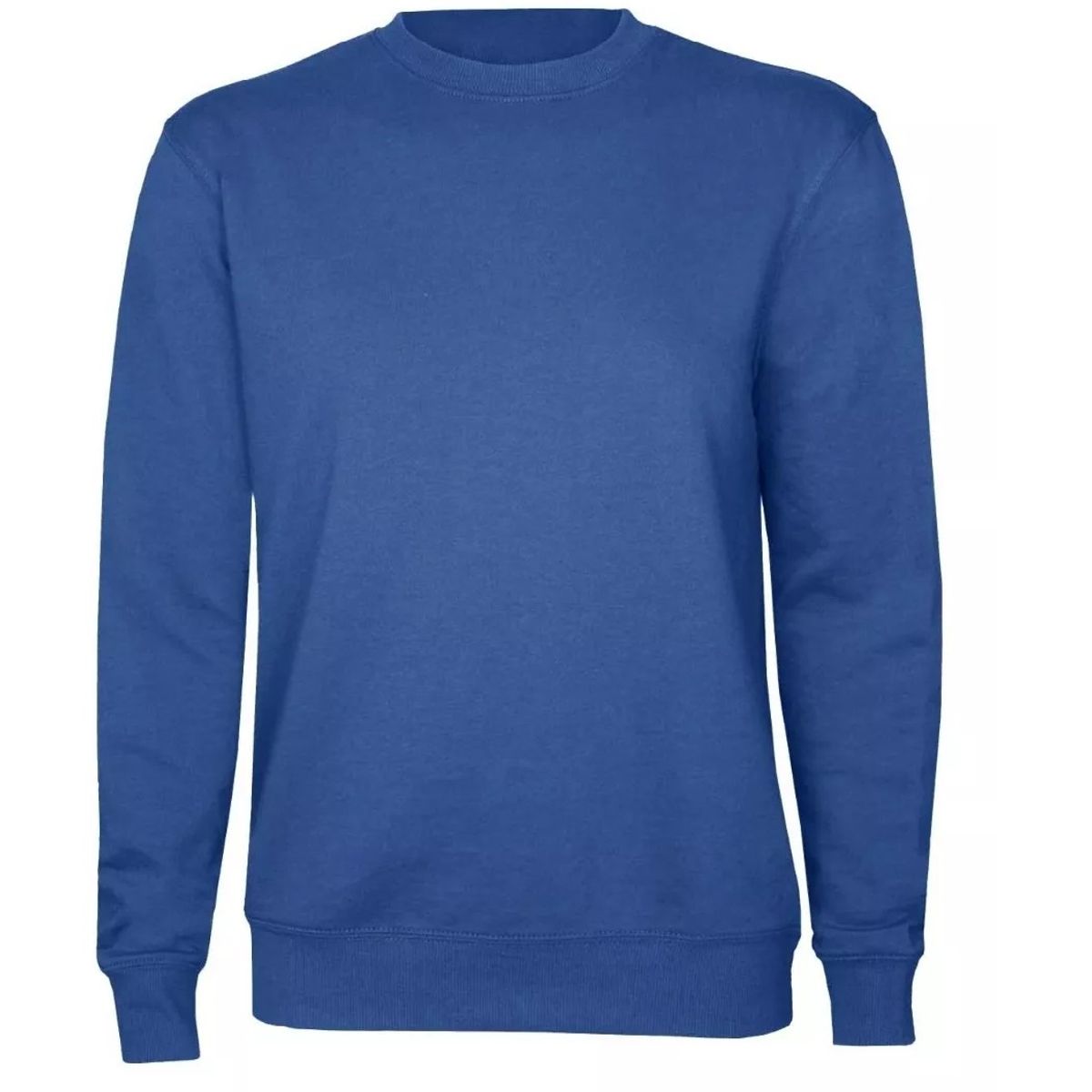 GENERICO - Poleron Polo Algodon Afranelado Unisex Azul Rey