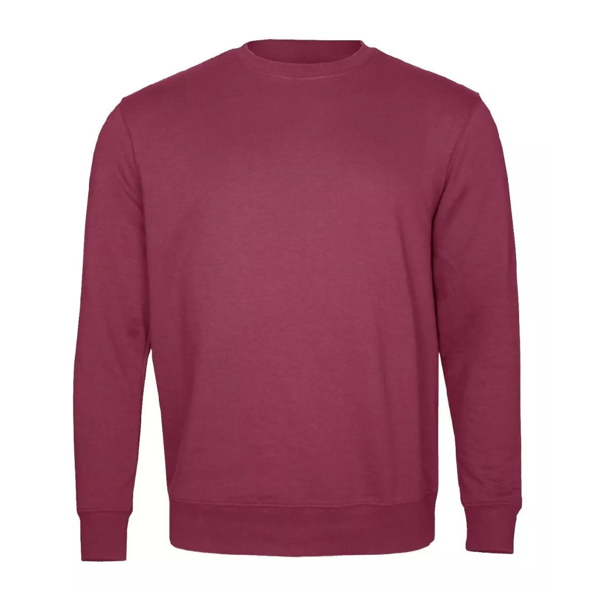 GENERICO - Poleron Polo Algodon Afranelado Unisex Burdeo