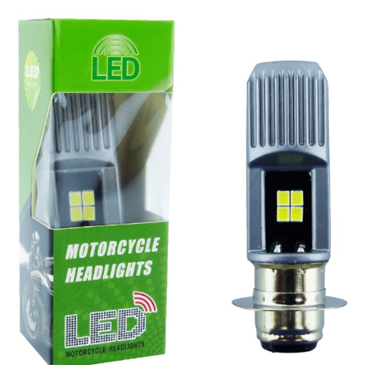 OEM - AMPOLLETA PARA MOTO 3030 LED 8 LED LUZ BLANCA 12W 12V