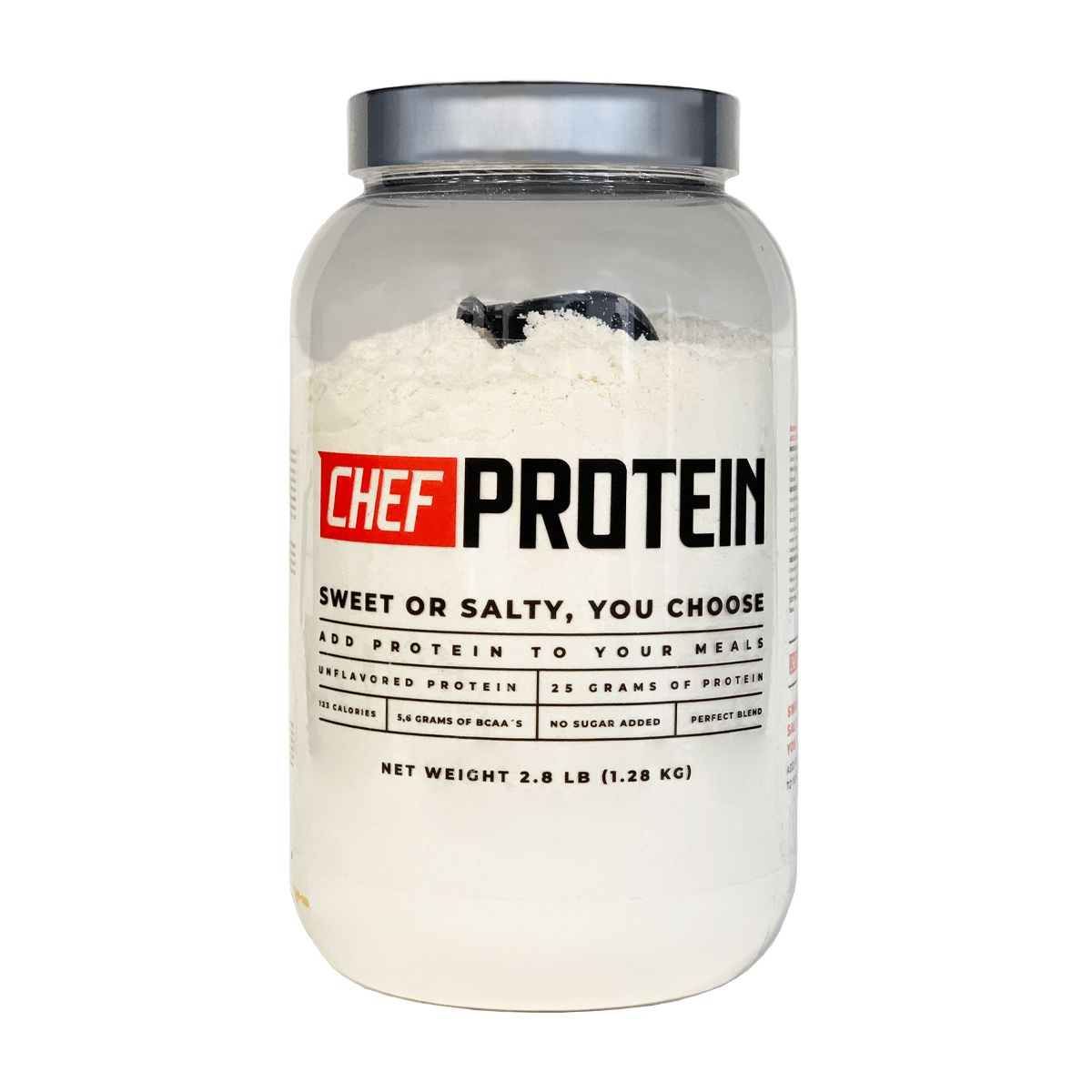 CHEFPROTEIN - CHEF PROTEIN 2.8LB -  SIN SABOR
