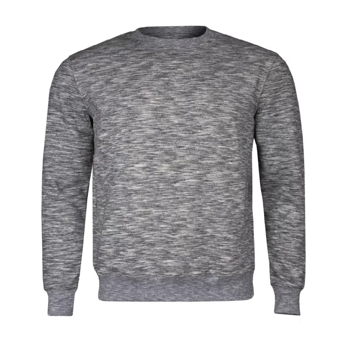 GENERICO - Poleron Polo Algodon Afranelado Unisex Gris Jasqueado