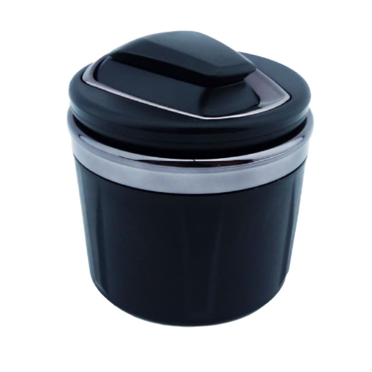 OEM - CENICERO PARA AUTO PORTATIL CON LUZ LED PORTA MONEDA