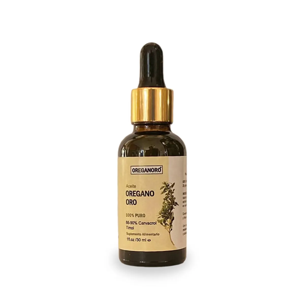 MADRETIERRA - Aceite de orégano Oro 100% Puro 30 ml, Madre Tierra