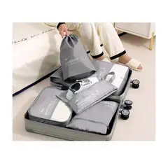 GENERICO - Bolsas Organizadoras De Maleta Viajes Impermeables, 6 Piezas