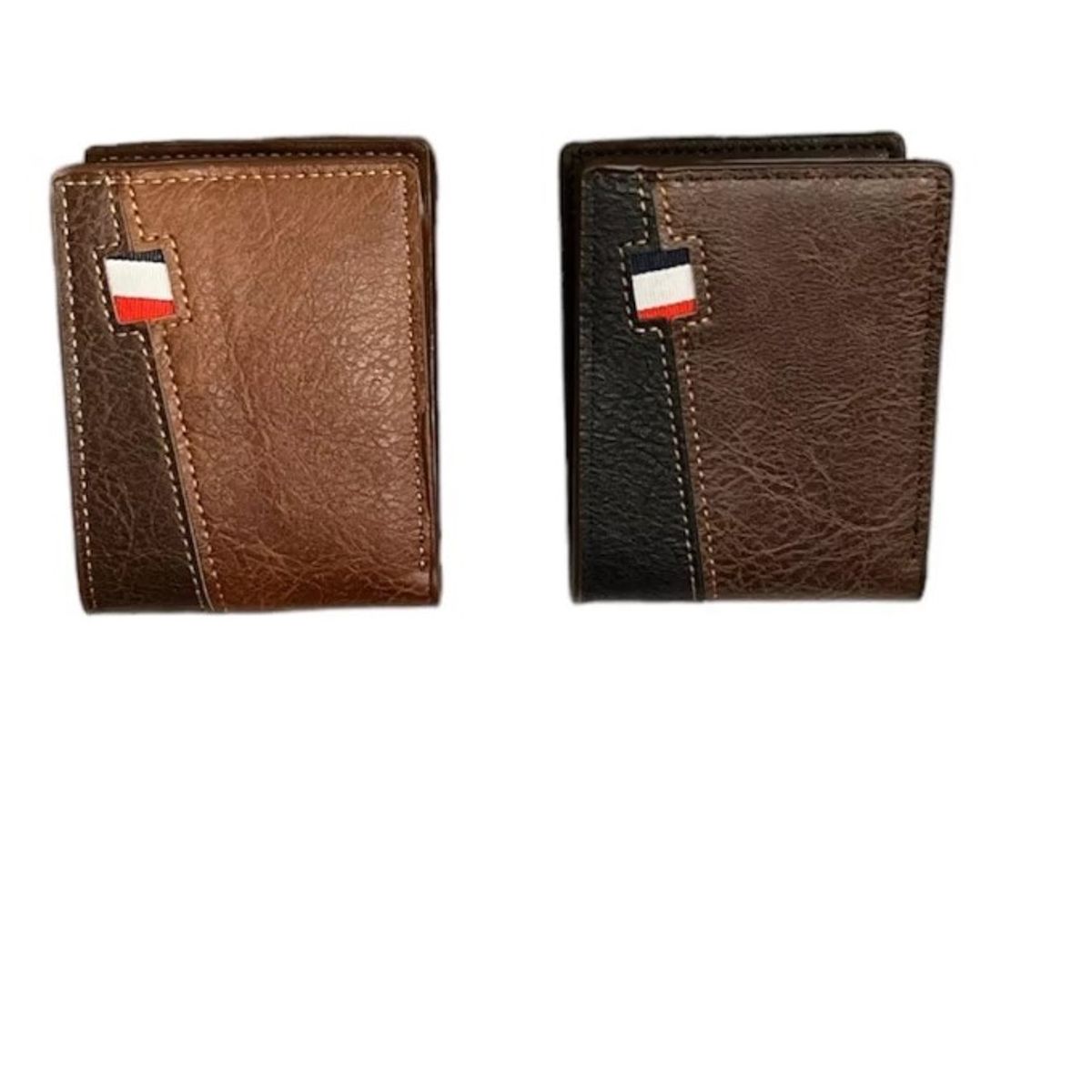 GENERICO - Billetera Tarjetero Cuero Para Hombre