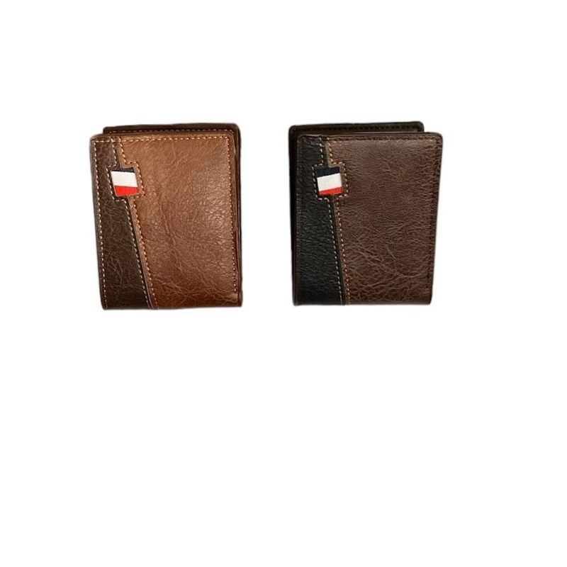GENERICO - Billetera Tarjetero Cuero Para Hombre