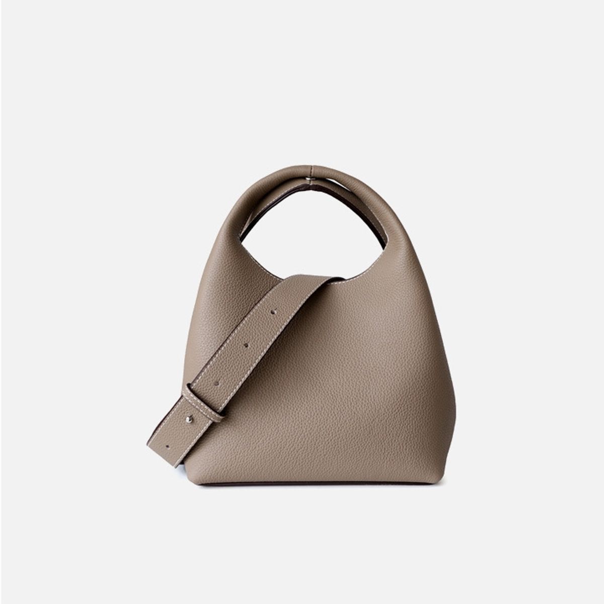 PUREPOWER - Bolso tipo bombonera de piel color block