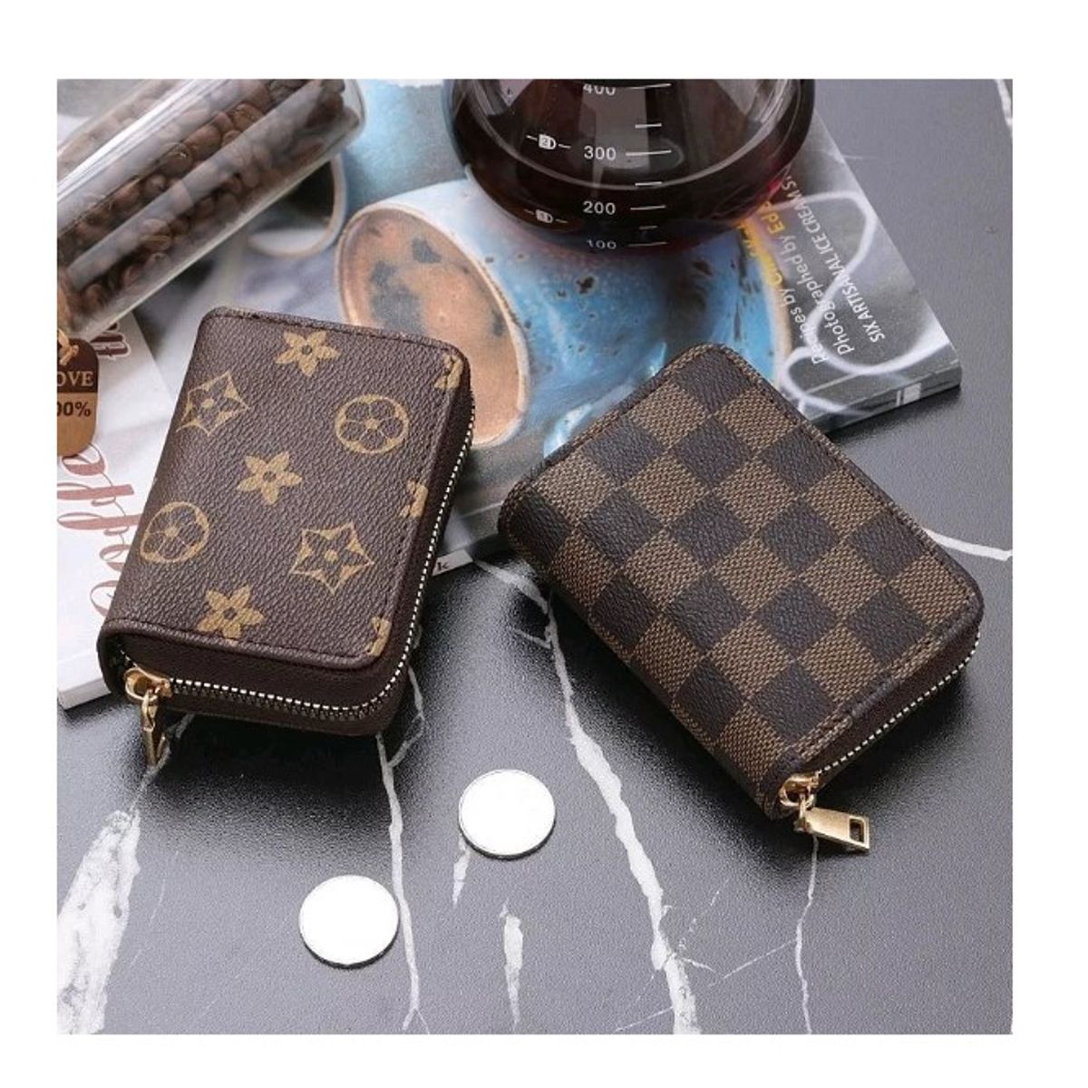 GENERICO - Mini Cartera Billetera Tarjetero