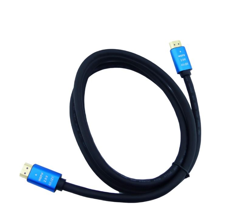 OEM CABLE HDMI HDTV 1.5 MTS NEW 4KX2K ULTRA HD 2.0 V PUNTA METAL