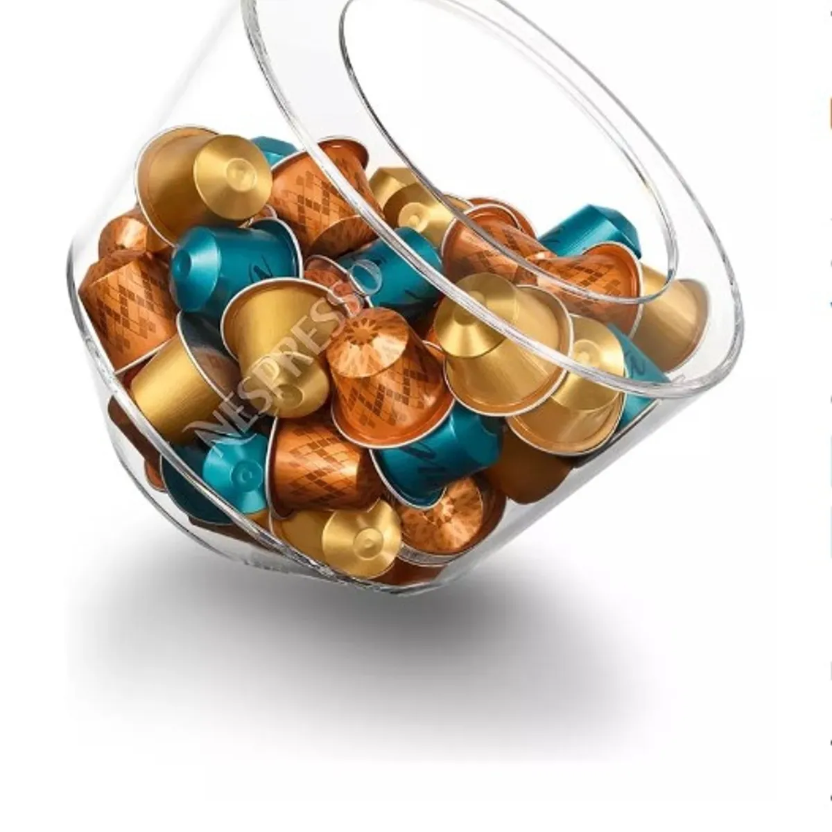 GENERICO - Nespresso Contenedor De Capsulas View Bonbonniere Color Transparente