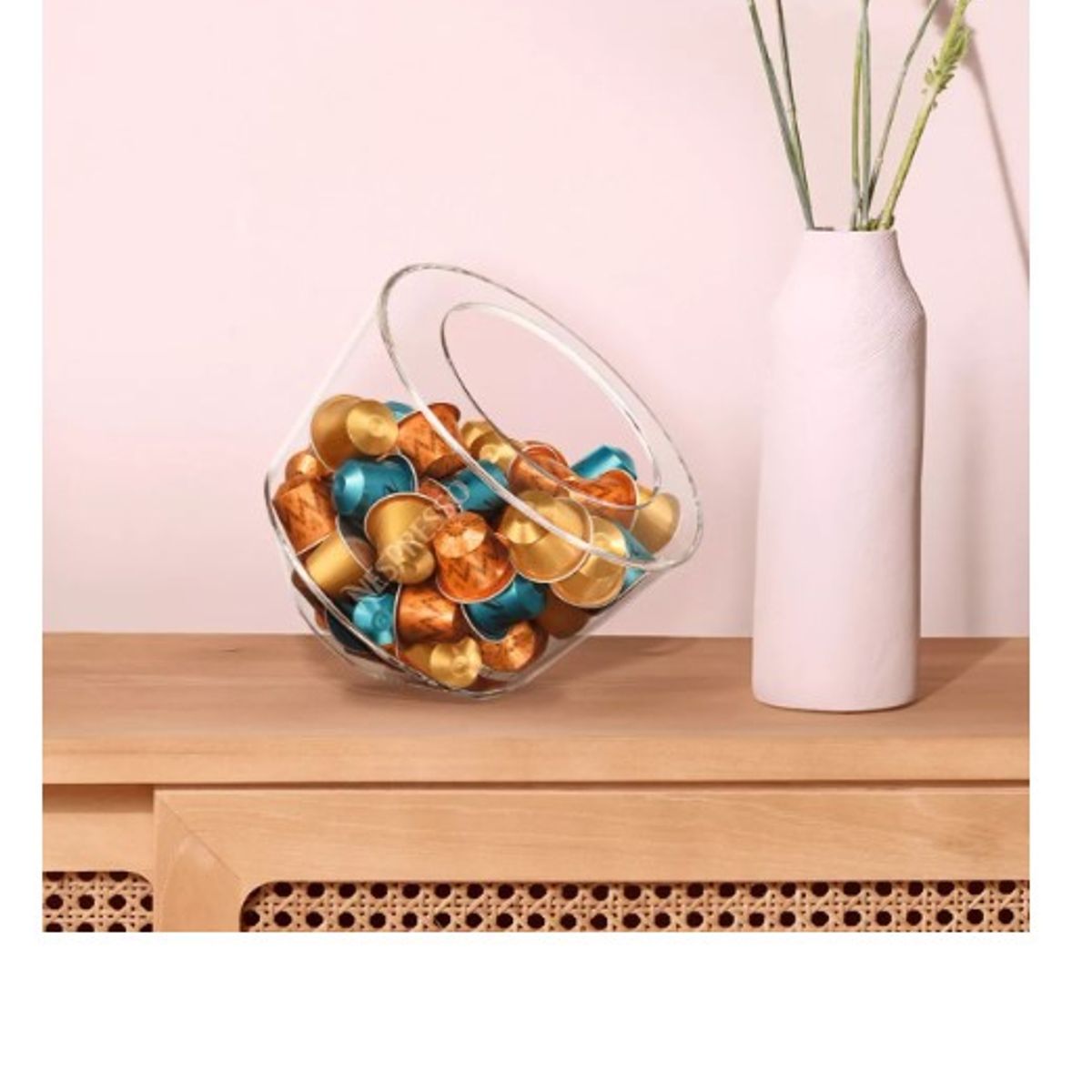 GENERICO - Nespresso Contenedor De Capsulas View Bonbonniere Color Transparente