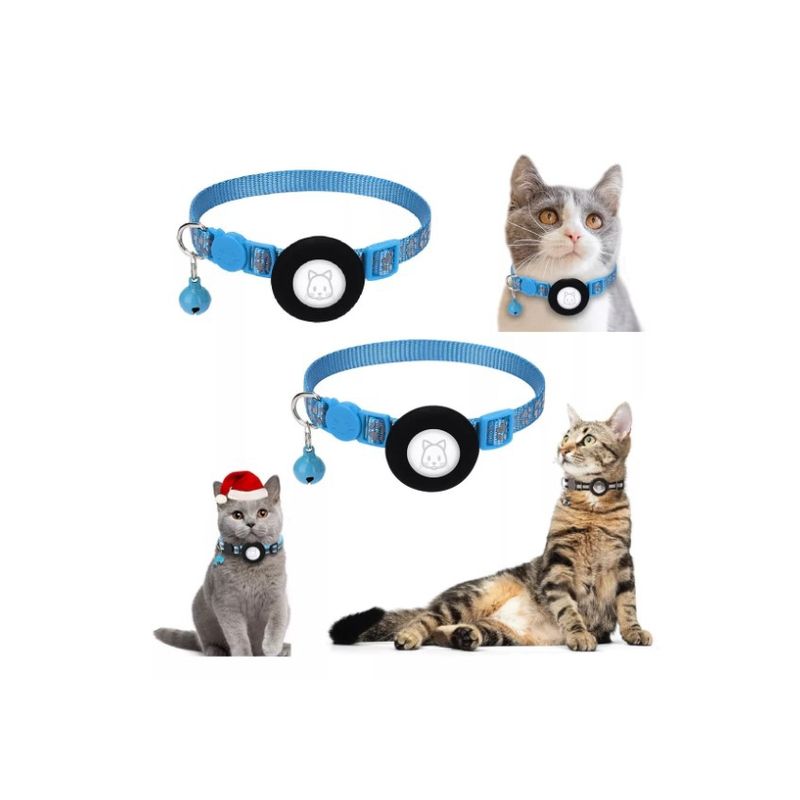 GENERICO - Collar Correa Con Funda Para Airtag Localizar Gato  Perro