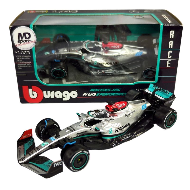 BBURAGO - Auto F1 Mercedes W13 2022 63 George Russell Caja Normal 1:43