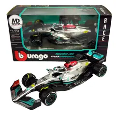 BBURAGO - Auto F1 Mercedes W13 2022 44 Lewis Hamilton Caja Normal 1:43