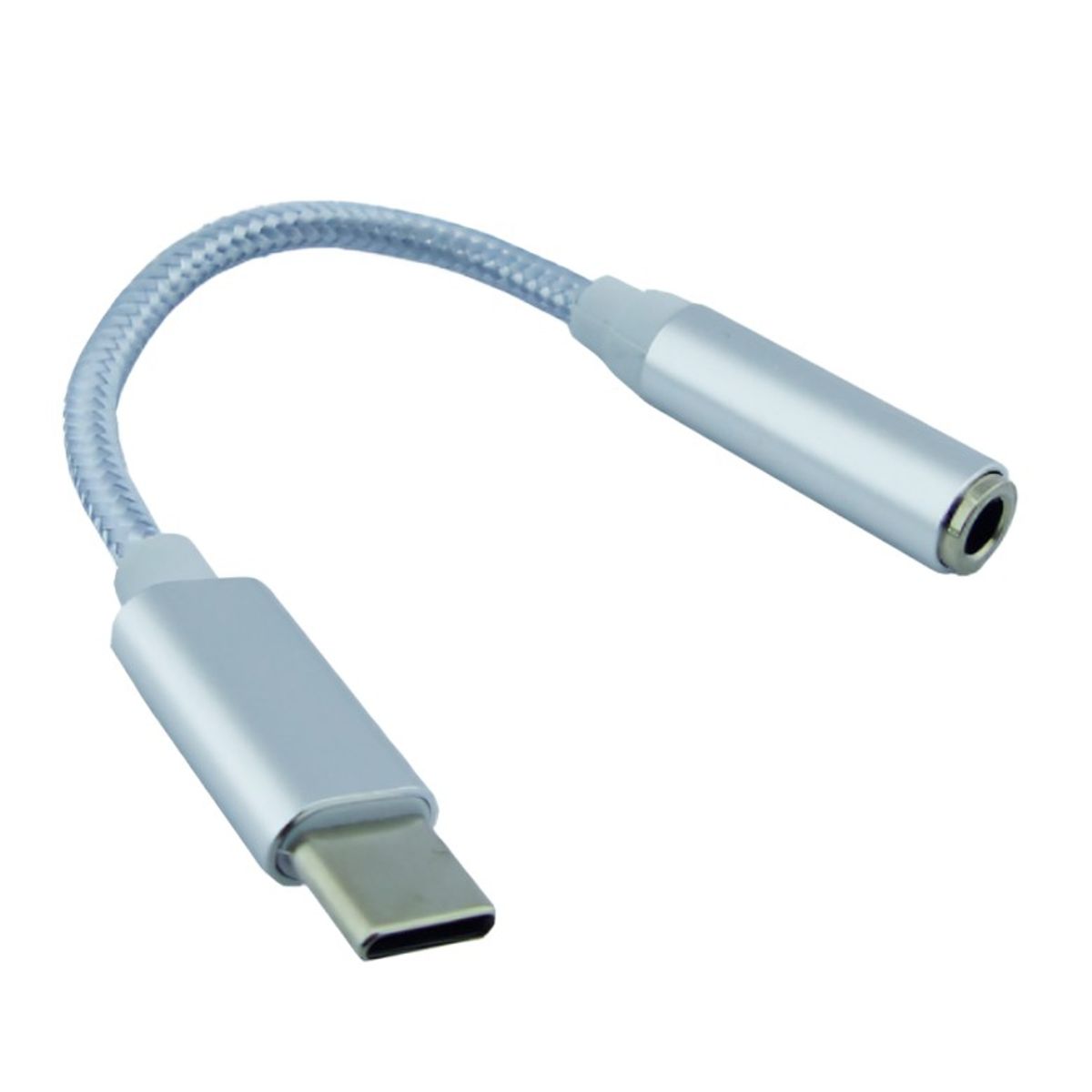 OEM - CABLE ADAPTADOR TYPE-C A JACK 3.5 HEMBRA