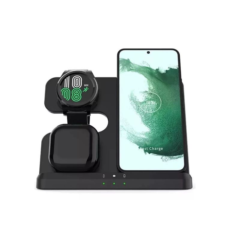GENERICO - Cargador Inalambrico 3 En 1 Samsung Galaxy Buds Active Watch