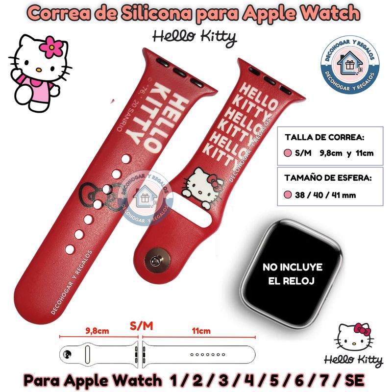 GENERICO - Correa Para Apple Watch Hello K  38-40-41MM  S/M