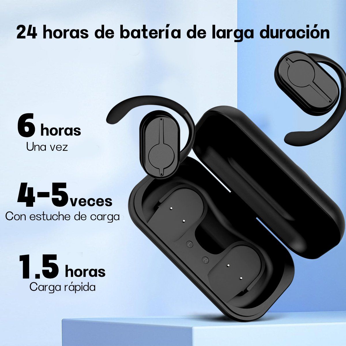 AIZO - Uno-dos Audífonos Inalámbricos Bluetooth Over-ear Q3