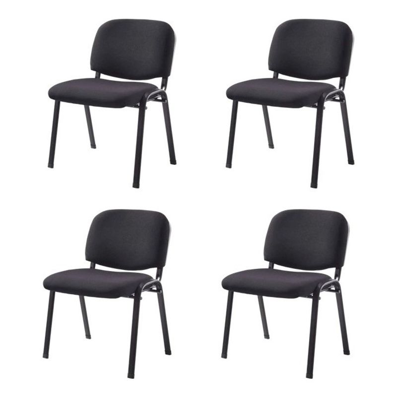 MODERNISMO - Pack 4 Sillas Visita Iso Acolchada Cacino Recepción