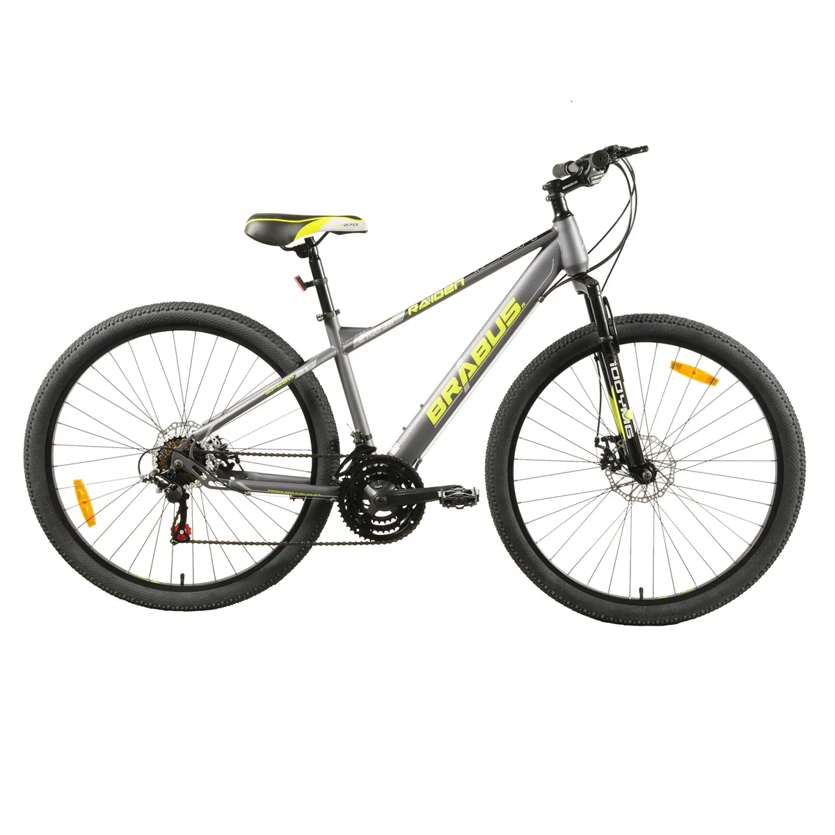 BRABUS - Bicicleta MTB Raiden Aro 27,5 Gris