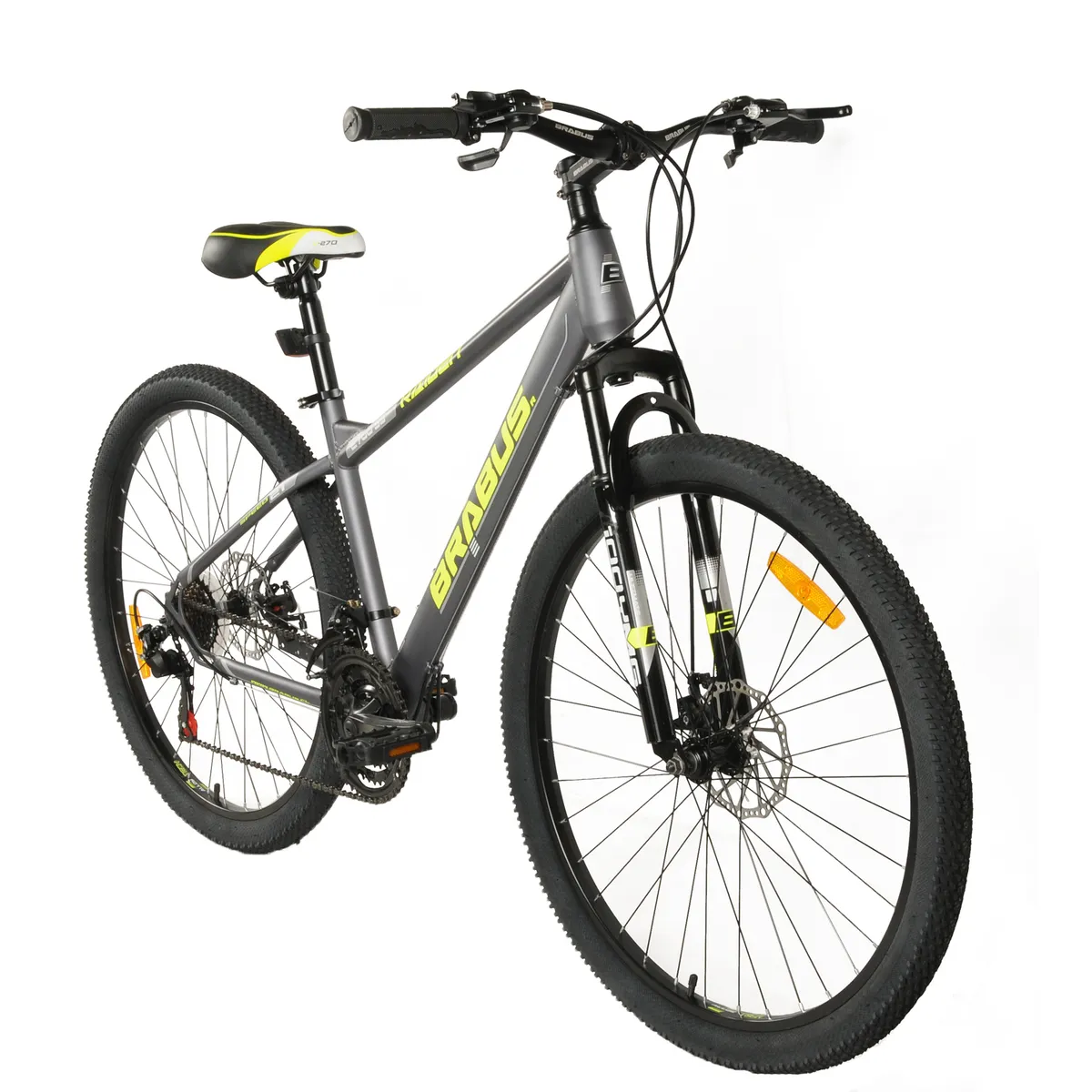 BRABUS - Bicicleta MTB Raiden Aro 27,5 Gris