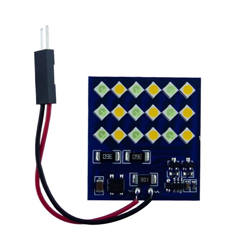 OEM - LED X 18 TIPO FUSIBLE LUZ AZUL Y CALIDA 18 LED