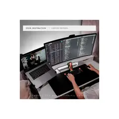 GENERICO - Soporte Monitor Y Notebook Brazo Articulado Escritorio