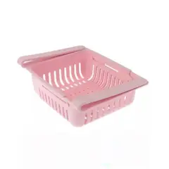GENERICO - Organizador Retráctil Para Nevera Con Cajón Extraíble Cocina