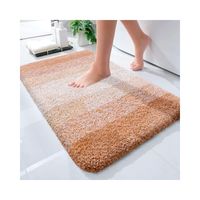 Alfombra De Baño De Microfibra Extrasuave Y Ultraabsorbente