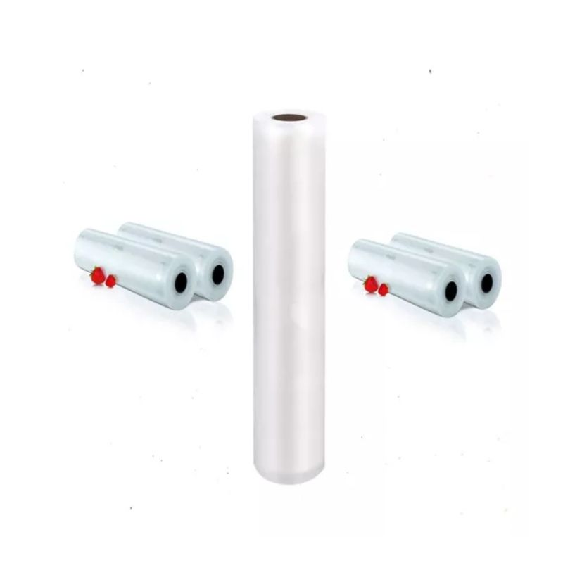 GENERICO - 5 Rollos Para Sellar Al Vacio Gofrados 28 Cm X 5 Mts Resistente