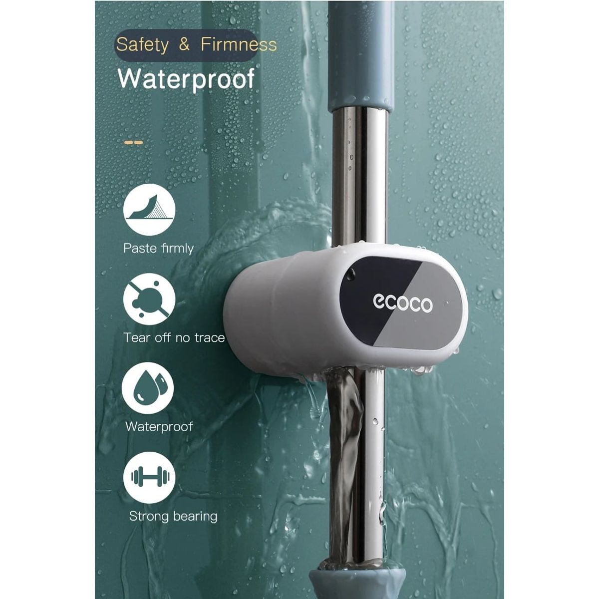 GENERICO - Soporte Organizador de Pared Para Escoba