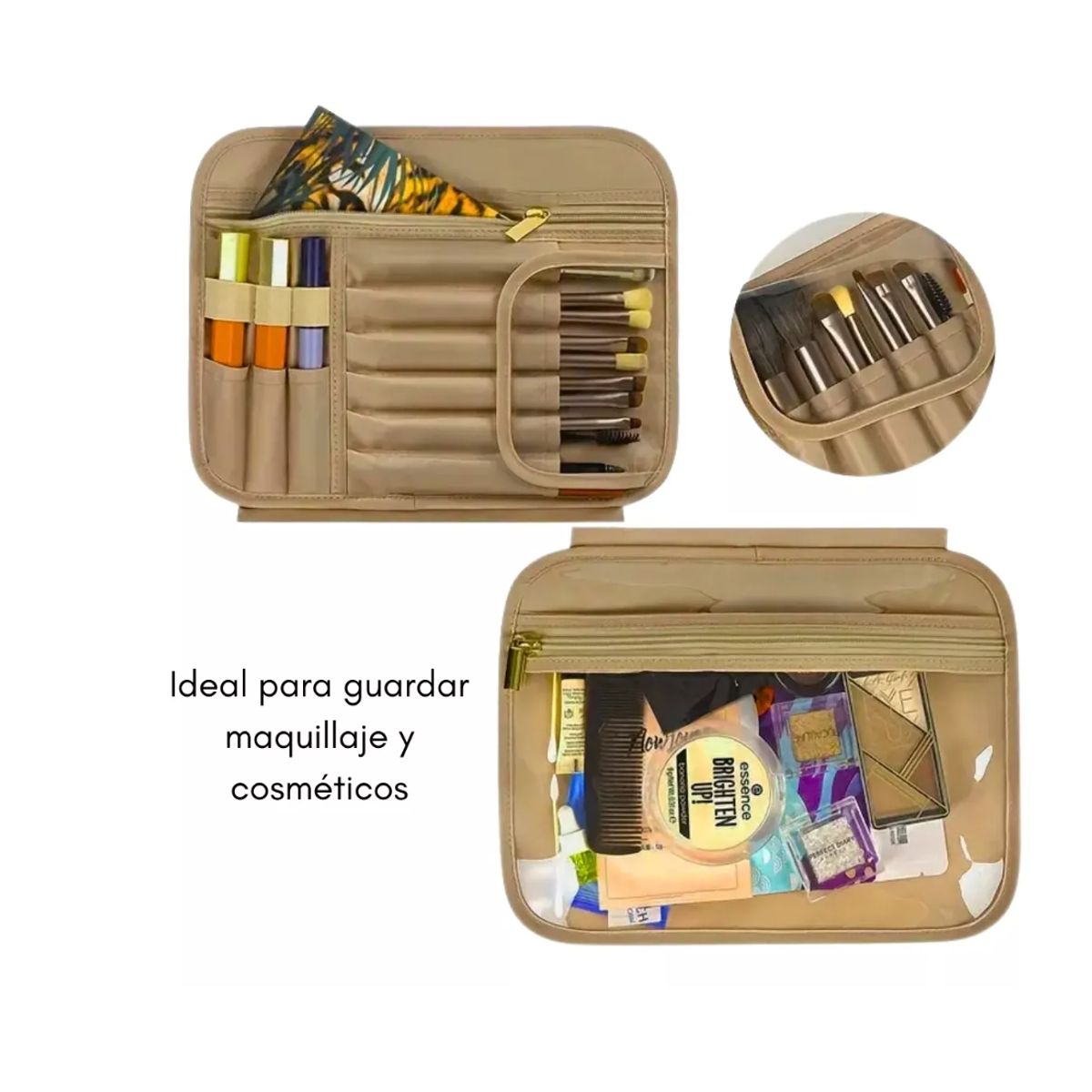 GENERICO - Neceser Mujer De Viaje Aseo Cosmetiquero Bolso Impermeable