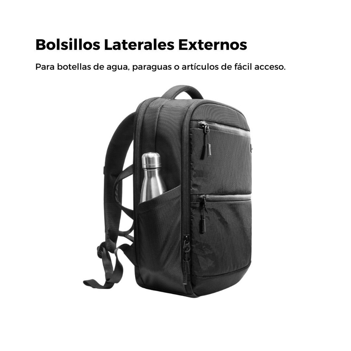 TOMTOC - Tomtoc Mochila Premium TechPack-T73 X-PAC 30L Macbook 16 - Negro
