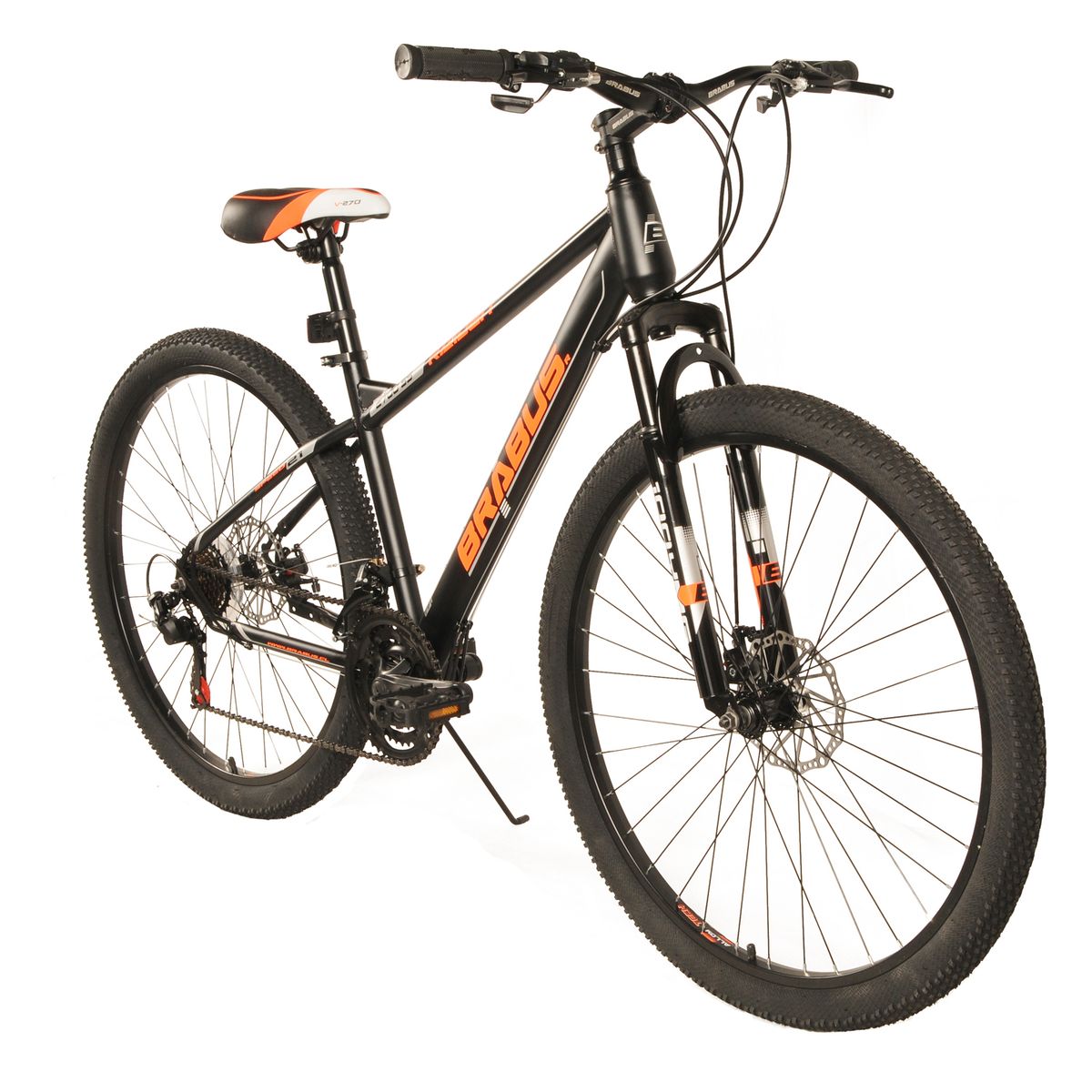 BRABUS - Bicicleta MTB Raiden Aro 27,5 Negro