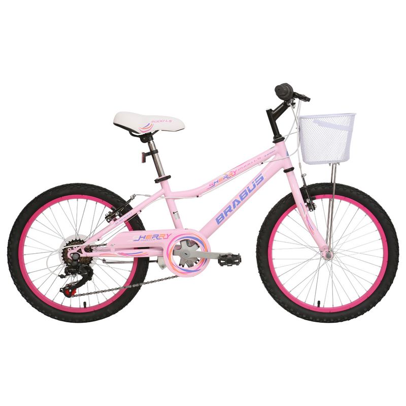 BRABUS - Bicicleta Sherry Aro 20 Rosado
