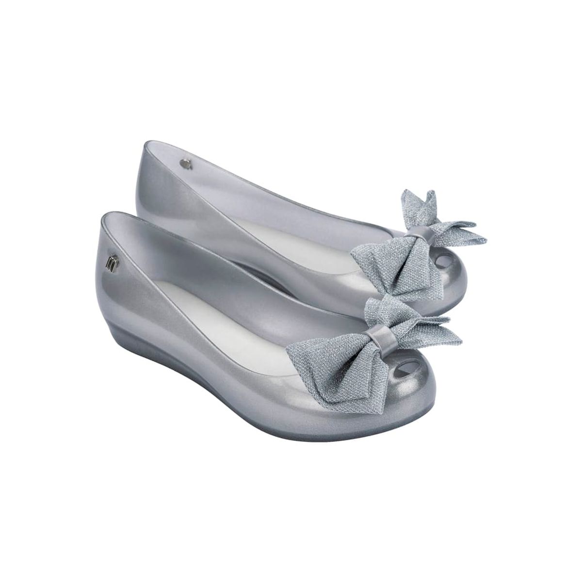 MELISSA - Ballerina Melissa XXIV Plata Metalica