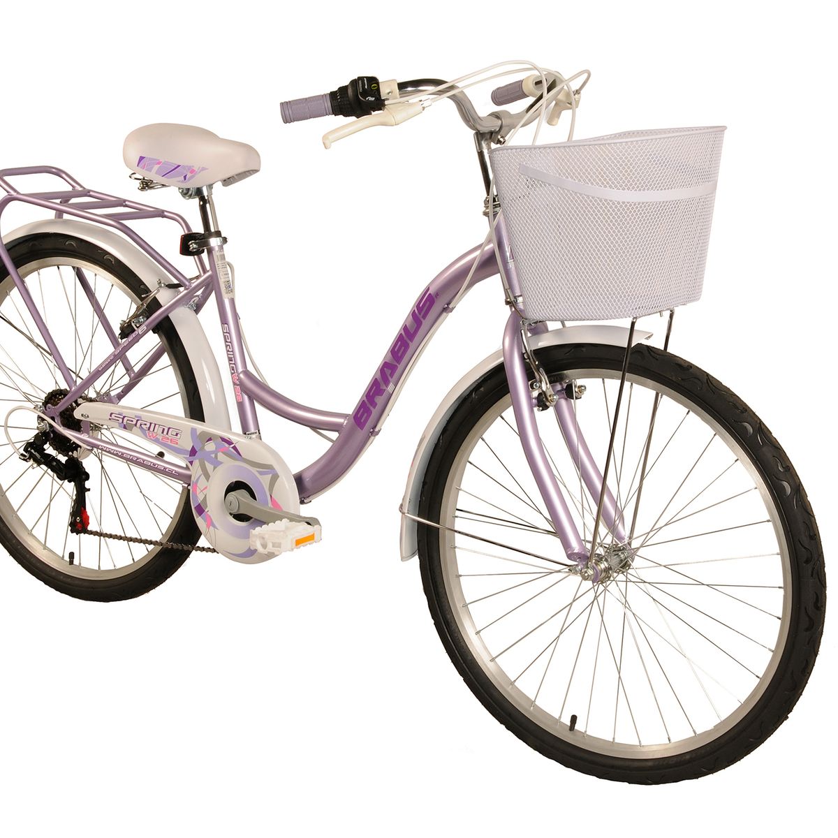 BRABUS - Bicicleta Spring Aro 26 Lila