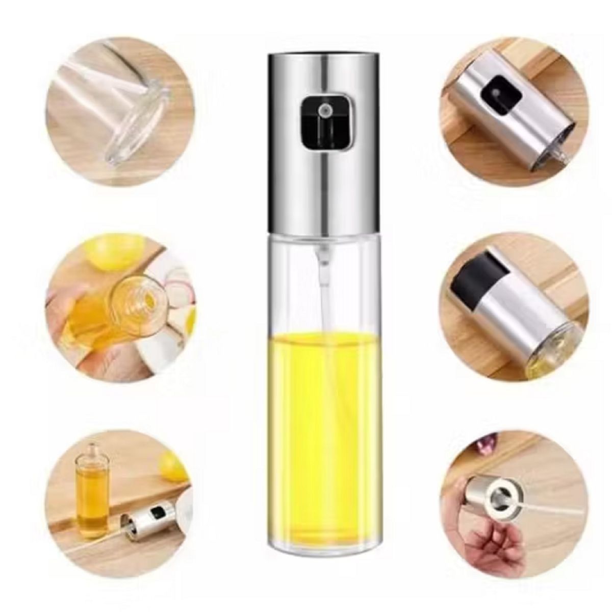 GENERICO - Rociador De Aceite Aceitero Spray Alcuza Vinagre Limon