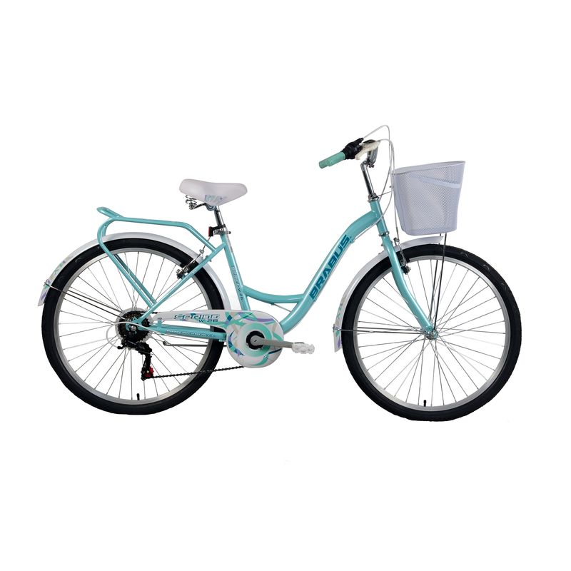 BRABUS - Bicicleta Spring Aro 26 Turquesa