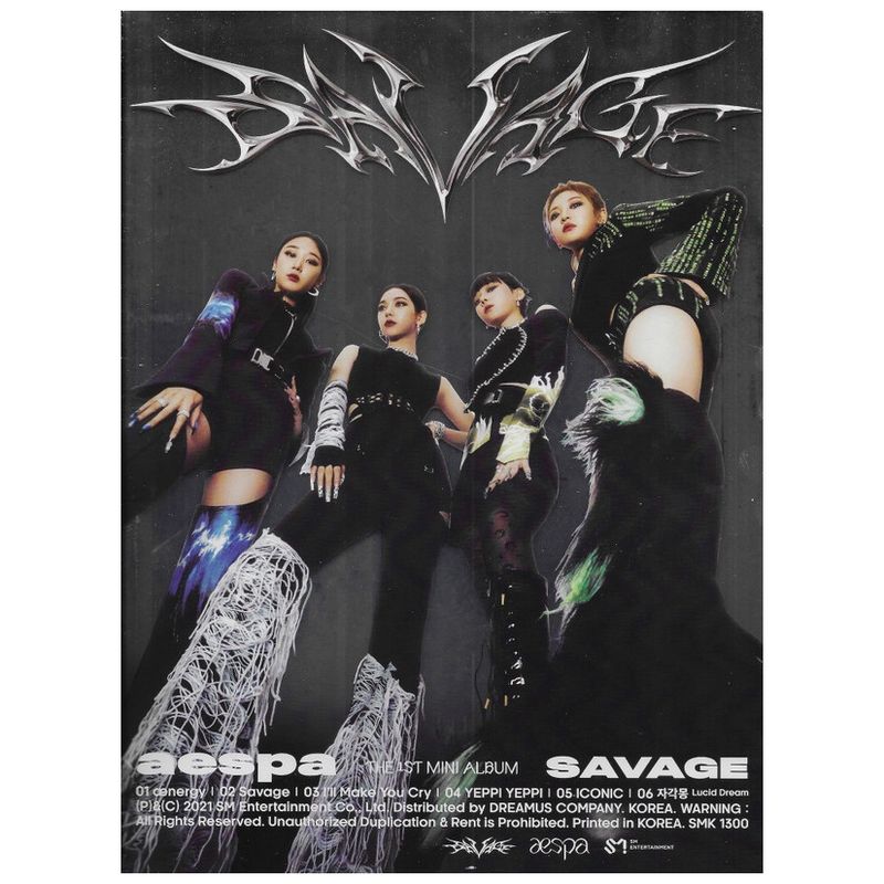 HITWAY MUSIC - AESPA - SAVAGE - CD HITWAY MUSIC