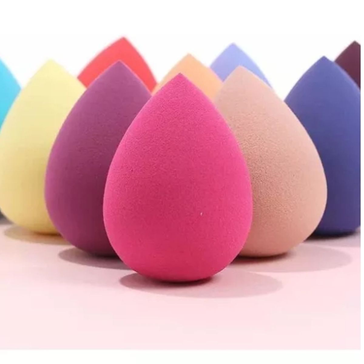 GENERICO - Pack 10 Esponjas De Maquillaje Suave