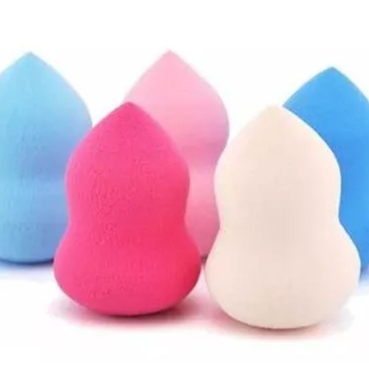 GENERICO - Pack 10 Esponjas De Maquillaje Suave